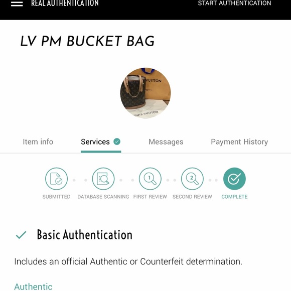 Authentic Louis Vuitton PM Bucket Bag - Picture 2 of 16